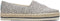 TOMS Alpargate Platform Rope - Dames espadrille - Vegan canvas - Wit zwart - Maat 40