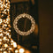Anna's Collection - 36CMX5CM KRANS ZWART 800LED CLASSIC WARM - 5M A...