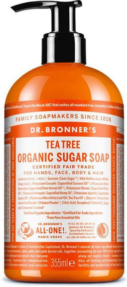Dr. Bronner Shikakai soap Tea Tree