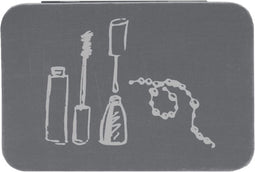 Label 51 - Sieraden/Make-up doos - Antiek grijs