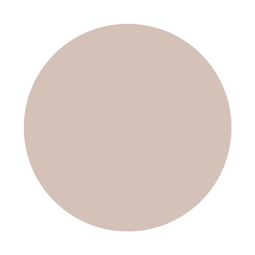 Label2X Blank wall circle beige 2 pieces