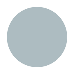 Label2X Blank wall circle old blue 2 pieces
