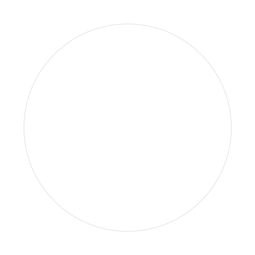 Label2X Blank wall circle white 2 pieces
