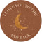 Label2X - Muurcirkel dreams - Ø 60 cm - Forex - Multicolor - Wandcirkel - Rond Schilderij - Muurdecoratie Cirkel - Wandecoratie rond - Decoratie voor woonkamer of slaapkamer