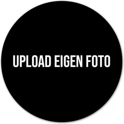 Label2X Muurcirkel eigen design - Ø 30 cm - Dibond - Aanbevolen