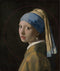 Label2X - Muurcirkel het meisje met de parel, Johannes Vermeer - Ø 100 cm - Forex - Multicolor - Wandcirkel - Rond Schilderij - Muurdecoratie Cirkel - Wandecoratie rond - Decoratie voor woonkamer of slaapkamer