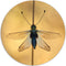 Label2X - Muurcirkel insect - Ø 30 cm - Dibond - Multicolor - Wandcirkel - Rond Schilderij - Muurdecoratie Cirkel - Wandecoratie rond - Decoratie voor woonkamer of slaapkamer
