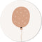 Label2X - Muurcirkel kids ballon - 12 cm - Forex - Multicolor - Wandcirkel - Rond Schilderij - Muurdecoratie Cirkel - Wandecoratie rond - Decoratie voor woonkamer of slaapkamer
