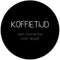 Label2X - Muurcirkel koffietijd zwart - Ø 100 cm - Dibond - Multicolor - Wandcirkel - Rond Schilderij - Muurdecoratie Cirkel - Wandecoratie rond - Decoratie voor woonkamer of slaapkamer