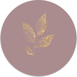 Label2X - Muurcirkel lady 2.0 - Ø 30 cm - Dibond - Multicolor - Wandcirkel - Rond Schilderij - Muurdecoratie Cirkel - Wandecoratie rond - Decoratie voor woonkamer of slaapkamer