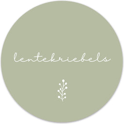 Label2X - Muurcirkel lentekriebels groen - Ø 100 cm - Forex - Multicolor - Wandcirkel - Rond Schilderij - Muurdecoratie Cirkel - Wandecoratie rond - Decoratie voor woonkamer of slaapkamer