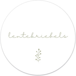 Label2X - Muurcirkel lentekriebels - Ø 80 cm - Forex - Multicolor - Wandcirkel - Rond Schilderij - Muurdecoratie Cirkel - Wandecoratie rond - Decoratie voor woonkamer of slaapkamer