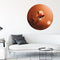 Label2X - Muurcirkel morning rose - Ø 120 cm - Forex - Multicolor - Wandcirkel - Rond Schilderij - Muurdecoratie Cirkel - Wandecoratie rond - Decoratie voor woonkamer of slaapkamer