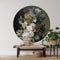 Label2X - Muurcirkel - Stilleven met Bloemen, Eelke Jelles Eelkema - Ø 60 cm - Dibond - Multicolor - Wandcirkel - Rond Schilderij - Bloemen en Planten - Muurdecoratie Cirkel - Wandecoratie rond - Decoratie voor woonkamer of slaapkamer
