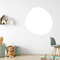 Label2X Wall sticker plain organic shape