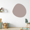Label2X Wall sticker plain organic shape