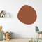 Label2X Wall sticker plain organic shape