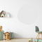 Label2X Wall sticker plain organic shape