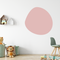 Label2X Wall sticker plain organic shape