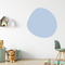 Label2X Wall sticker plain organic shape