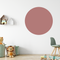 Label2X Wall sticker plain round