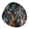 Label2X Organic shape deer couple