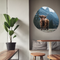 Label2X Organic shape highlander mountain