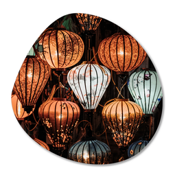 Label2X Organic shape lights