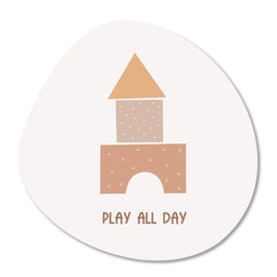 Label2X Organic shape play all day
