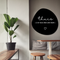 Label2X Organic form home black