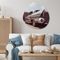Label2X Organic shape vintage car