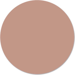 Label2X - Schilderij - Effen Pale Pink Ø - Multicolor - 30 X 30 Cm