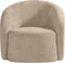 LABEL51 Alby Fauteuil - Bruin - Elite - -