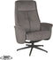 LABEL51 Bergen Fauteuil - Grijs - Cosmo - Excl. Hocker - -