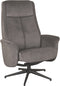 LABEL51 Bergen Fauteuil - Grijs - Cosmo - Excl. Hocker - -
