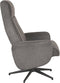 LABEL51 Bergen Fauteuil - Grijs - Cosmo - Excl. Hocker - -