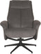 LABEL51 Bergen Fauteuil - Grijs - Cosmo - Excl. Hocker - -