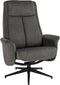 LABEL51 Bergen Fauteuil - Grijs - Cosmo - Excl. Hocker - -