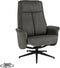LABEL51 Bergen Fauteuil - Grijs - Cosmo - Excl. Hocker - -