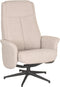 LABEL51 Bergen Fauteuil - Naturel - Boucle - Excl. Hocker - -