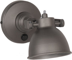 LABEL51 - Bow - Wandlamp LED - M - Burned Steel