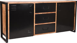 LABEL51 Brussels Dressoir - Naturel - Mangohout - Dressoir