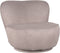 LABEL51 Bunny Fauteuil - Bruin - Microfiber - -