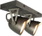 LABEL51 Cap Opbouwspot - 2 Lichts - Burned Steel - GU10