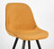 LABEL51 Capri Eetkamerstoel - Geel - Fluweel - Stoel - Kuipstoel