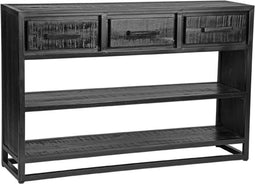 LABEL51 Chili Sidetable - Zwart - Mangohout - Sidetable