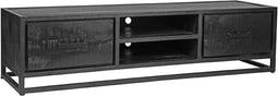 LABEL51 Chili Tv-meubel - Zwart - Mangohout - Tv-Meubel 160 cm