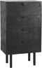 LABEL51 Cotia Ladekast - Zwart - Mangohout - Ladekast