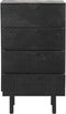 LABEL51 Cotia Ladekast - Zwart - Mangohout - Ladekast