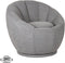 LABEL51 Crown Fauteuil - Grijs - Boucle - -